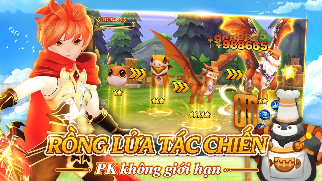 Screenshots Dragon Heroes - Cuộc phiêu lưu kỳ ảo với PET Rồng Thần