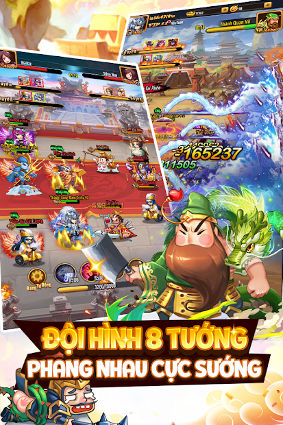 Screenshots Chiu Chiu Tam Quốc - Game Đấu Tướng AFK Chill Nhất Hè 2021