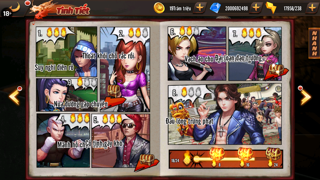 Screenshots Người trong giang hồ SOHAGAME - Game Đối Kháng Đường Phố