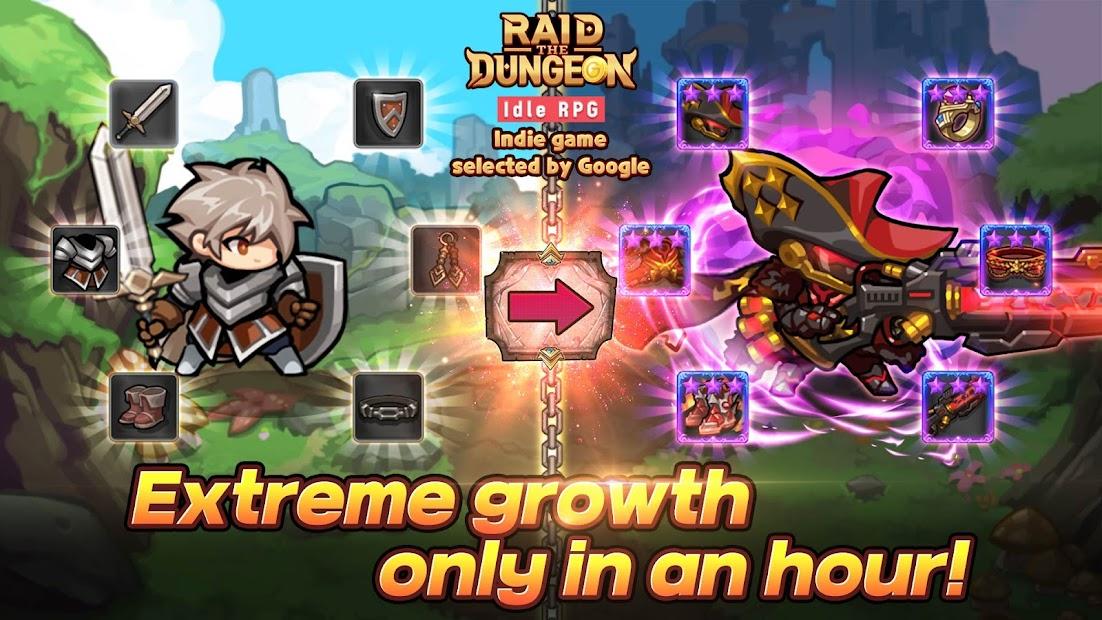 Screenshots Raid the Dungeon: Idle RPG Heroes AFK games