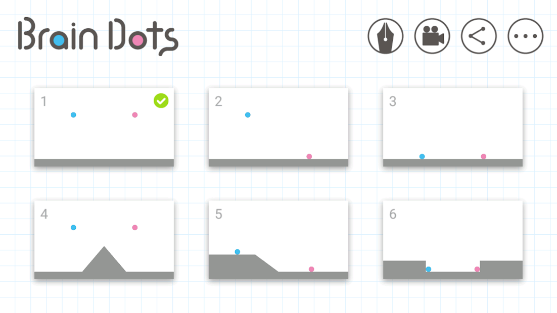 Screenshots Brain dots - Game vẽ hình trí tuệ trên di động