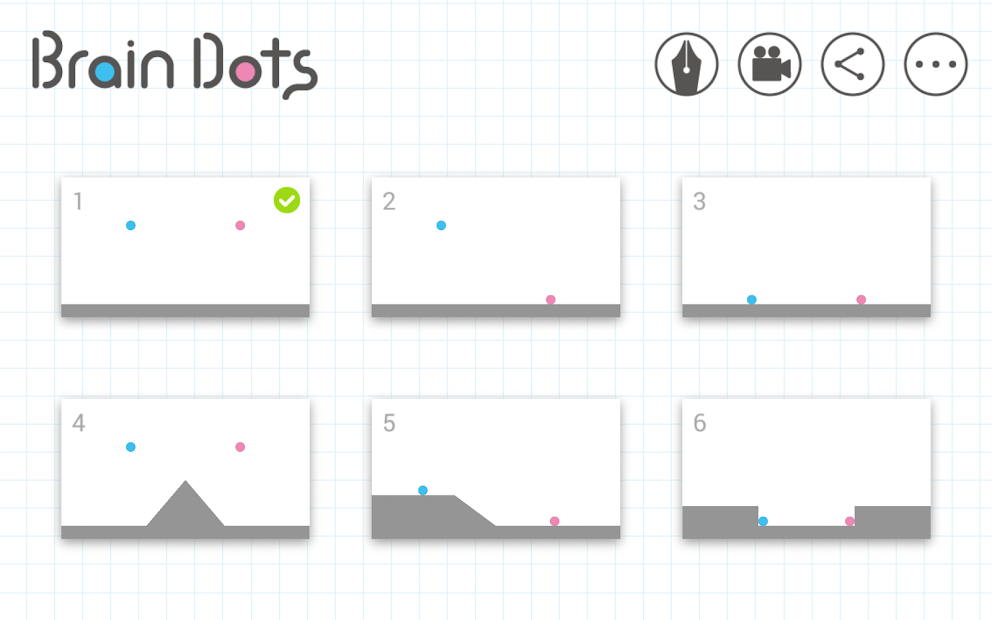 Screenshots Brain dots - Game vẽ hình trí tuệ trên di động