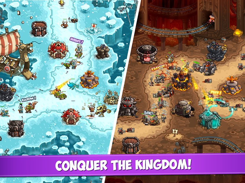 Screenshots Kingdom Rush Vengeance - Game chiến thuật kết hợp chinh phục thành trì