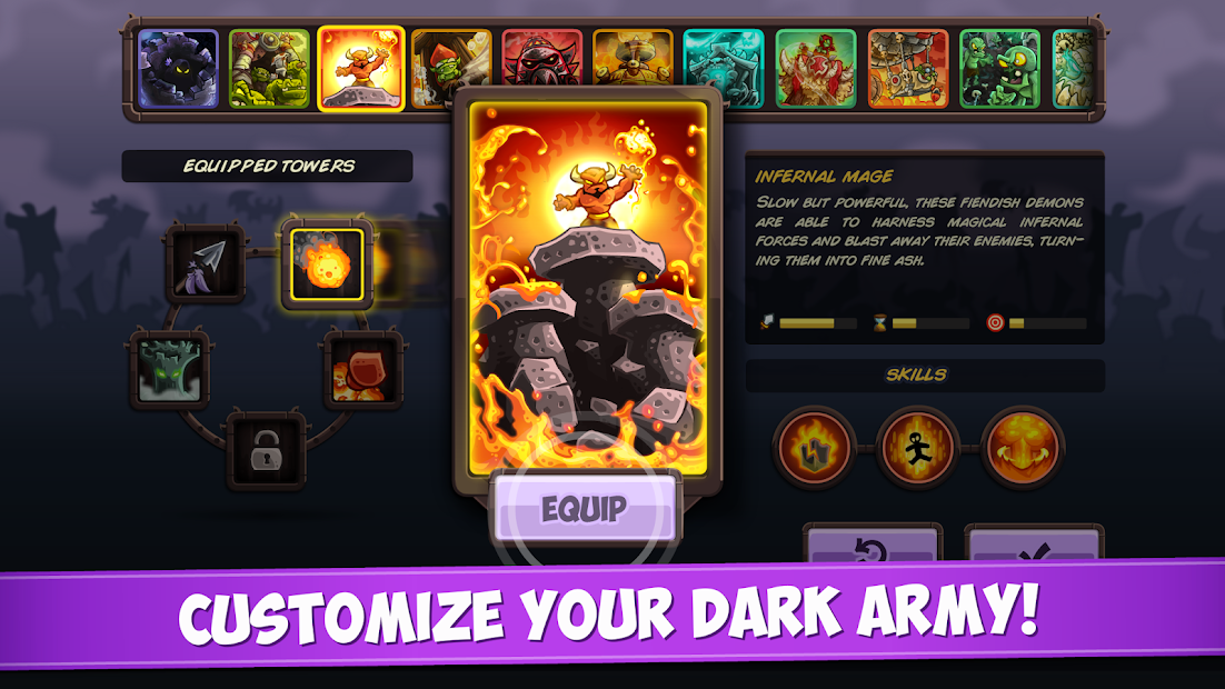 Screenshots Kingdom Rush Vengeance - Game chiến thuật kết hợp chinh phục thành trì