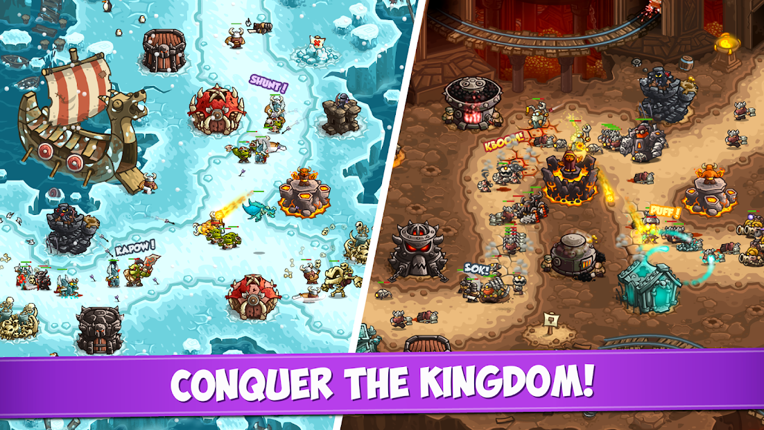 Screenshots Kingdom Rush Vengeance - Game chiến thuật kết hợp chinh phục thành trì