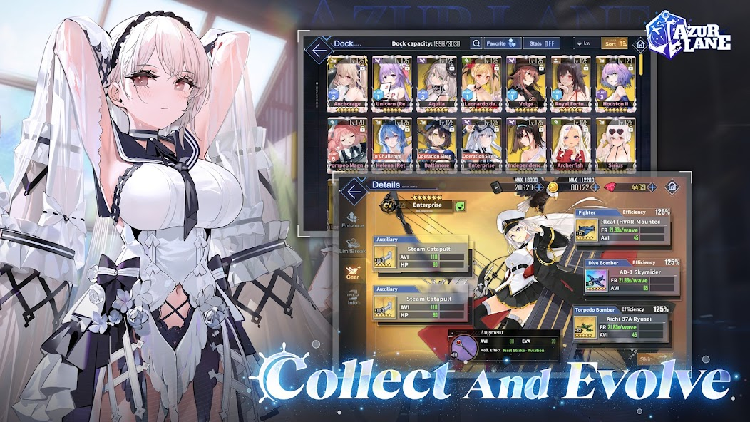 Screenshots Azur Lane - Game anime chiến tranh hải quân siêu dễ thương