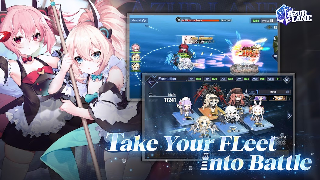 Screenshots Azur Lane - Game anime chiến tranh hải quân siêu dễ thương