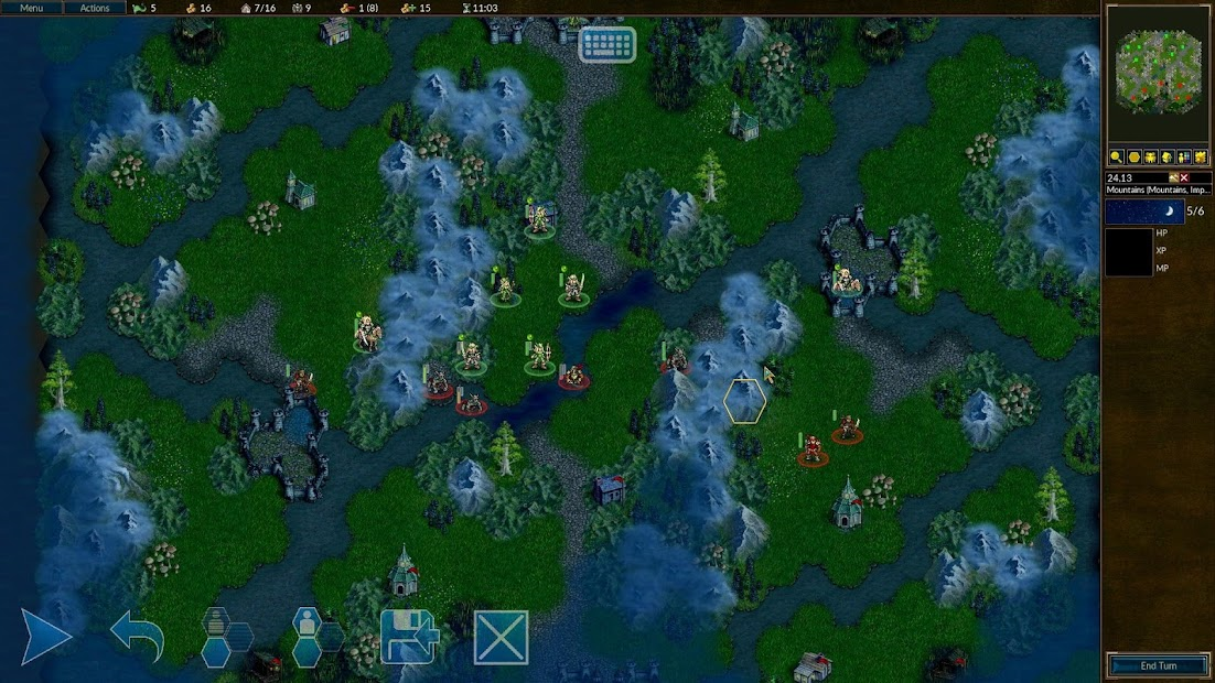 Screenshots Battle For Wesnoth – Game chiến thuật Fantasy cho điện thoại