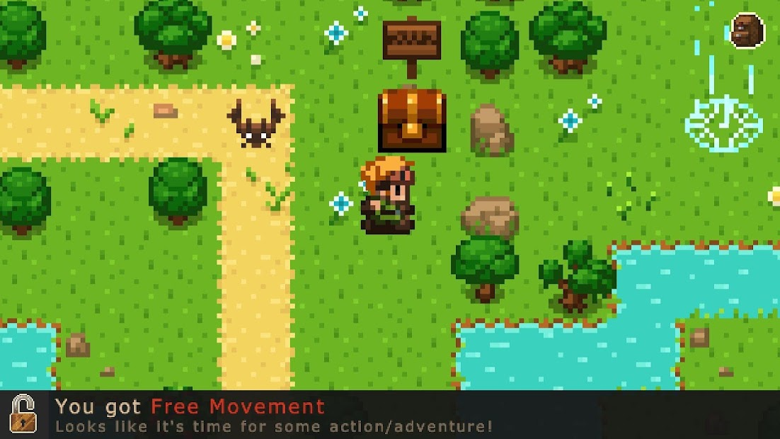 Screenshots Evoland - Game nhập vai RPG đồ hoạ Pixel vui nhộn