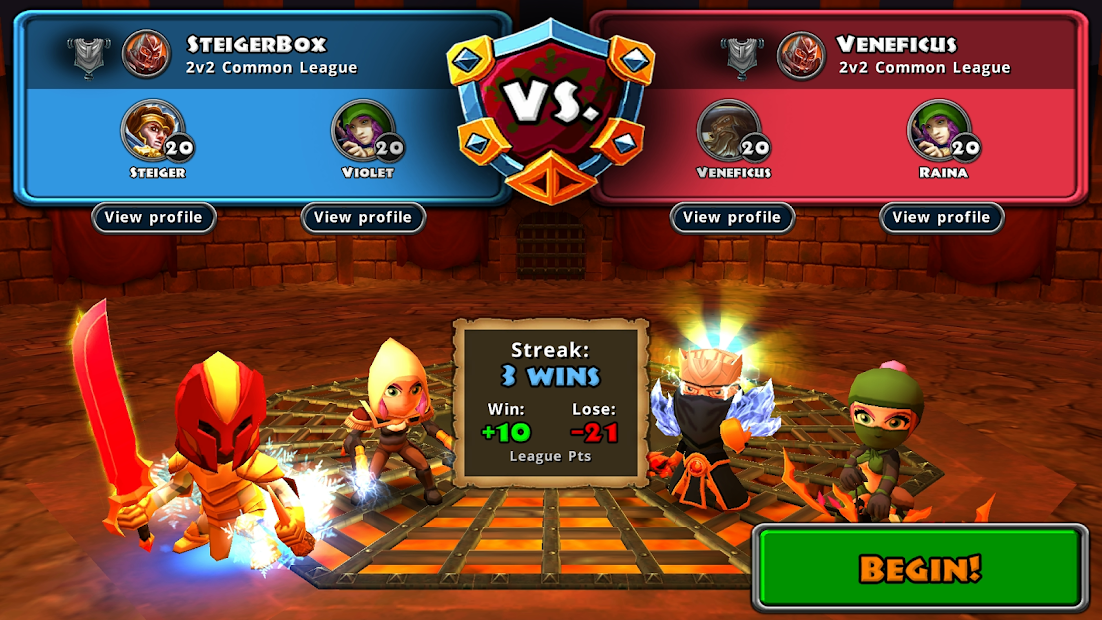 Screenshots Dungeon Quest - Game phiêu lưu tìm kiếm chiến lợi phẩm