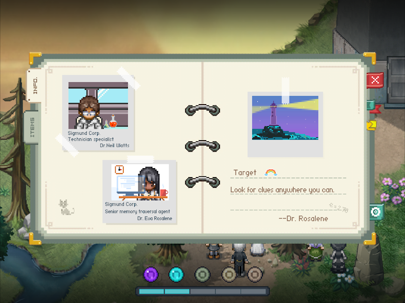 Screenshots To The Moon - Game nhập vai kết hợp nghệ thuật cổ điển