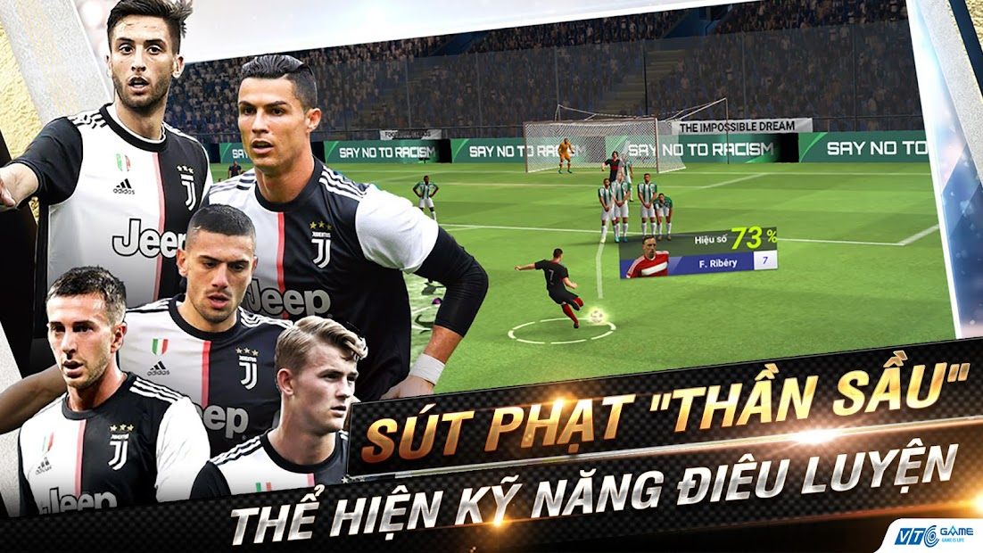 Screenshots UFC Siêu Sao Bóng Đá - Tự do thao tác, thể hiện kỹ năng đá bóng