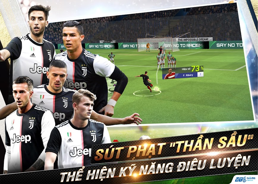 Screenshots UFC Siêu Sao Bóng Đá - Tự do thao tác, thể hiện kỹ năng đá bóng