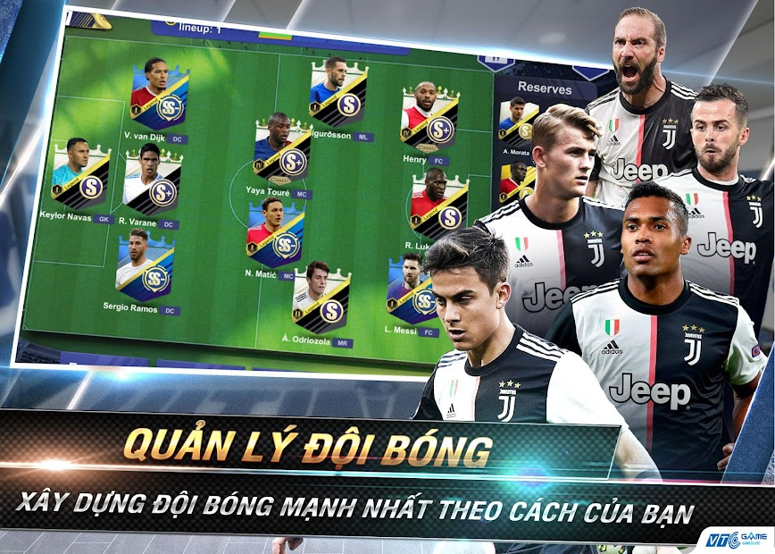 Screenshots UFC Siêu Sao Bóng Đá - Tự do thao tác, thể hiện kỹ năng đá bóng