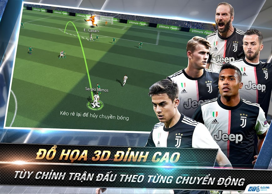 Screenshots UFC Siêu Sao Bóng Đá - Tự do thao tác, thể hiện kỹ năng đá bóng