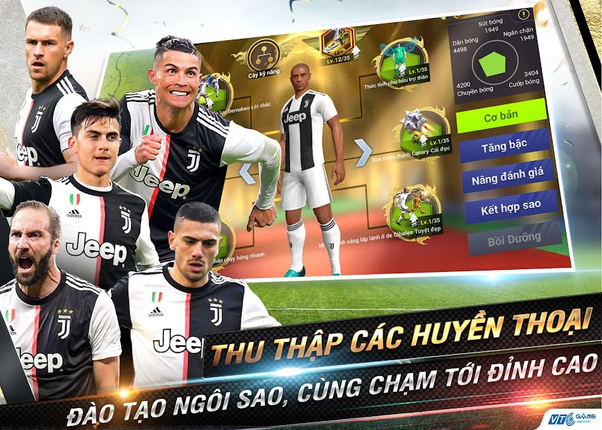 Screenshots UFC Siêu Sao Bóng Đá - Tự do thao tác, thể hiện kỹ năng đá bóng