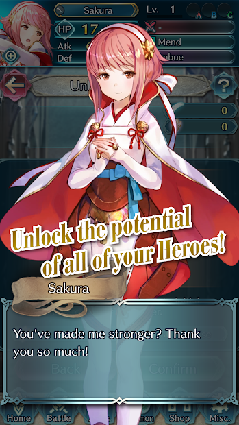 Screenshots Fire Emblem Heroes - Game mô phỏng chiến luật đến từ Nintendo
