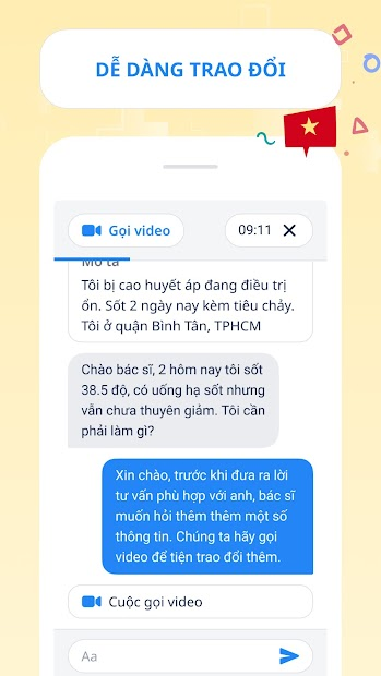 Screenshots Giúp tôi: Ứng dụng khám bệnh online, tư vấn bệnh nhân Covid 19