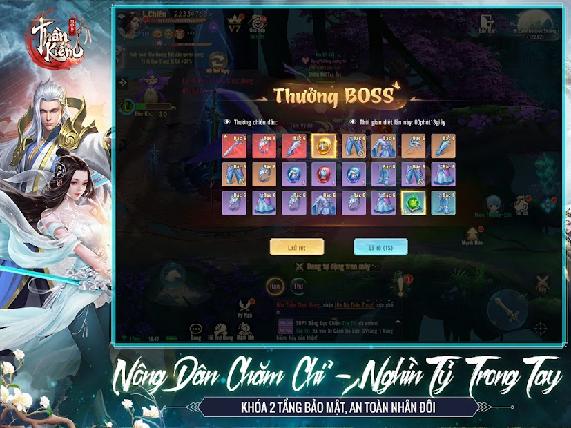 Screenshots Thần Kiếm Mobile - PK vạn người khốc liệt
