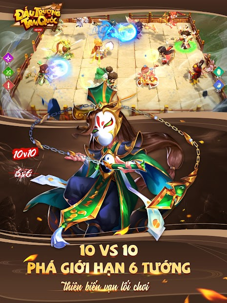 Screenshots Đấu Trường Tam Quốc - Game cờ nhân phẩm Tam Quốc đầu tiên tại Việt Nam