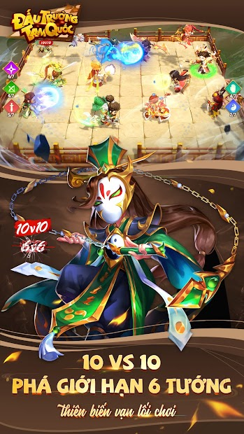 Screenshots Đấu Trường Tam Quốc - Game cờ nhân phẩm Tam Quốc đầu tiên tại Việt Nam