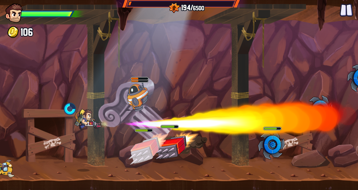 Screenshots Jetpack Joyride 2: Bullet Rush - Game phiêu lưu vô tận