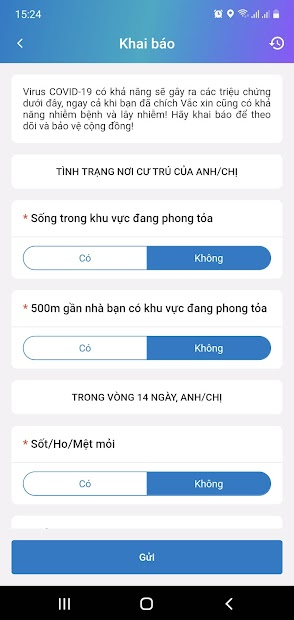 Screenshots An Sinh: Ứng dụng nhận hỗ trợ túi an sinh, tiền hỗ trợ tại TPHCM