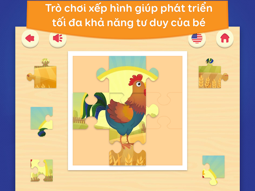 Screenshots Viet Kids: Ứng dụng học tiếng Anh, tiếng Việt dành cho bé