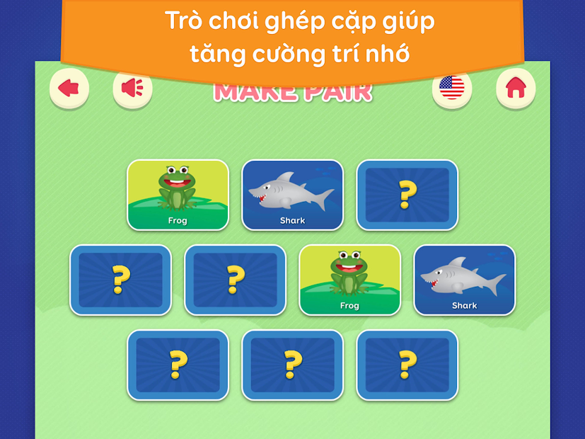 Screenshots Viet Kids: Ứng dụng học tiếng Anh, tiếng Việt dành cho bé