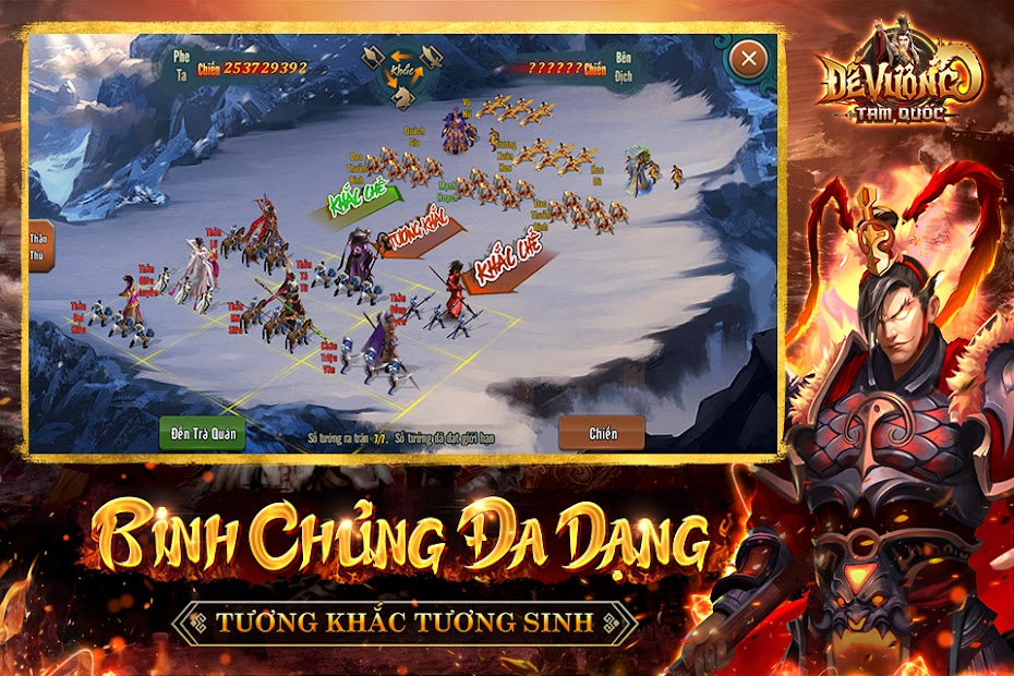Screenshots Đế Vương Tam Quốc - Game chiến thuật Tam Quốc Võ Tướng hóa thần