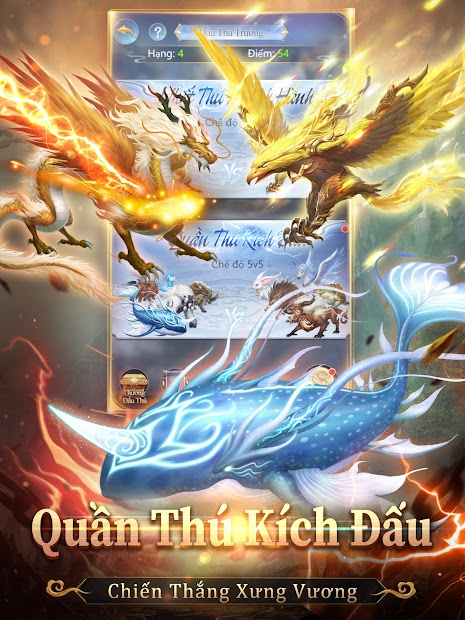 Screenshots Vạn Cổ Linh Thú - Game thuần hoá và nuôi dưỡng Thần Thú thời kỳ Hồng Hoang