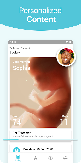Screenshots App Pregnancy+: Ứng dụng theo dõi, chăm sóc thai nhi