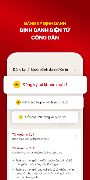 Screenshots Tải VNeID: Ứng dụng định danh điện tử công dân