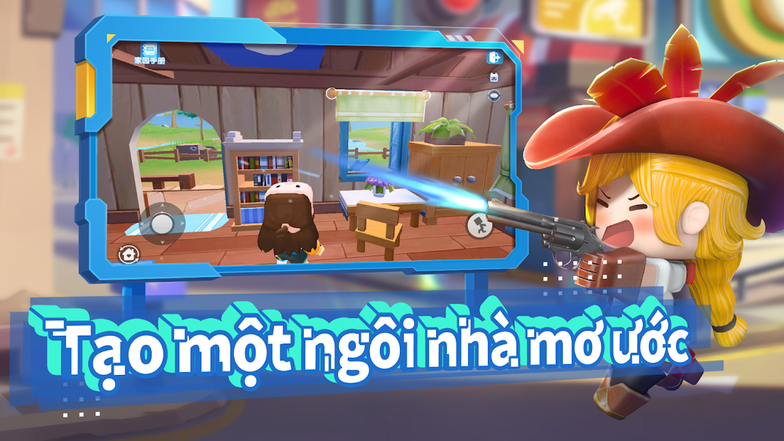 Screenshots Mini World Royale - tựa game bắn súng Battle Royale mới lạ