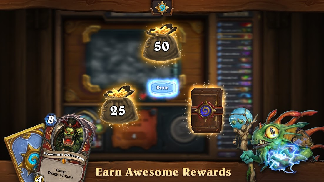 Screenshots Hearthstone - Game thẻ bài ma thuật hấp dẫn không nên bỏ lỡ