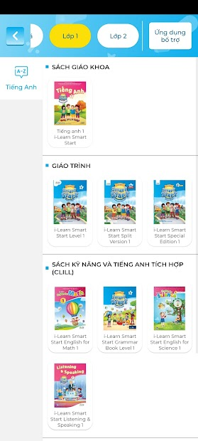 Screenshots App Eduhome: Sách học tiếng Anh dành cho học sinh lớp 1 - lớp 9