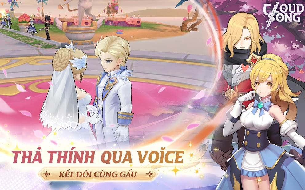 Screenshots Cloud Song: Vân Thành Chi Ca Game đồ họa chibi hấp dẫn