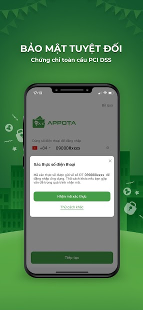 Screenshots Ví Appota: Ứng dụng giải trí tích điểm