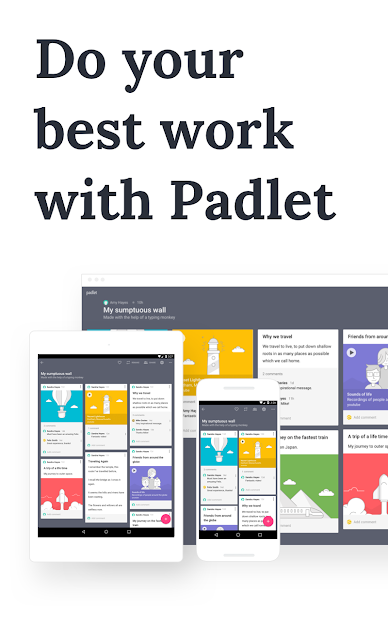 Screenshots App Padlet: Ứng dụng tạo trang blog cá nhân trong học tập