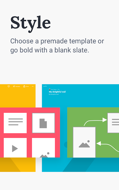 Screenshots App Padlet: Ứng dụng tạo trang blog cá nhân trong học tập