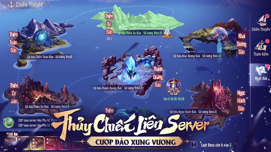 Screenshots Tải Tàng Kiếm Mobile - PK Định Thiên Hạ: Game nhập vai chuẩn kiếm hiệp