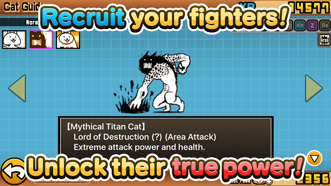 Screenshots The Battle Cats - Trận chiến của những chú mèo “cute”