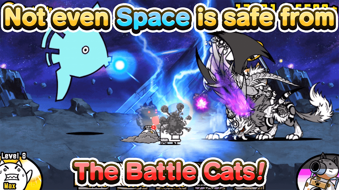 Screenshots The Battle Cats - Trận chiến của những chú mèo “cute”