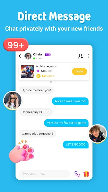 Screenshots Tải app Lita: Ứng dụng chơi game cùng nữ gamer