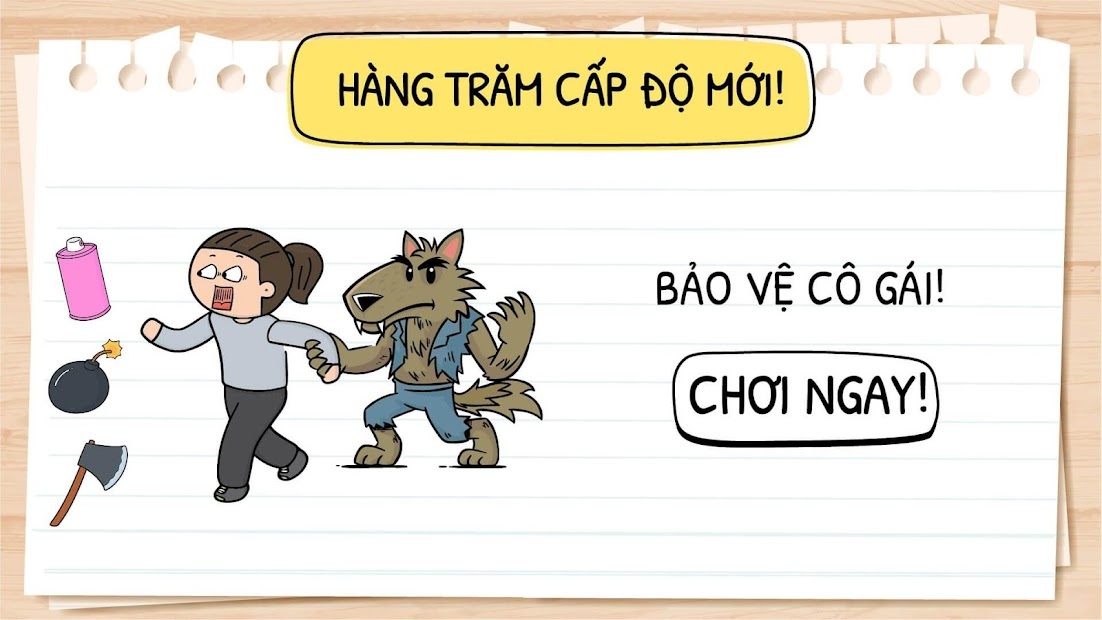 Screenshots Tải Brain Test 2: Game đố vui mưu mẹo & hack não