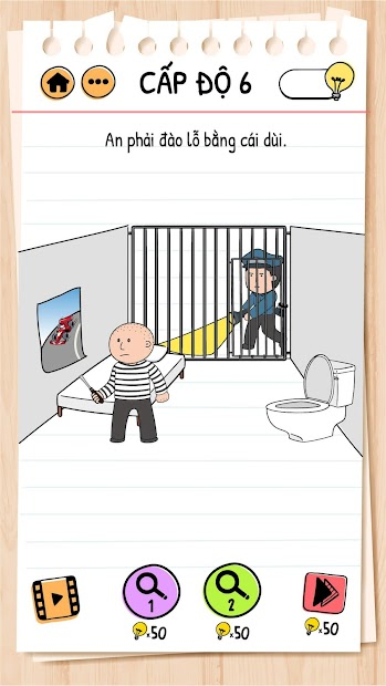 Screenshots Tải Brain Test 2: Game đố vui mưu mẹo & hack não