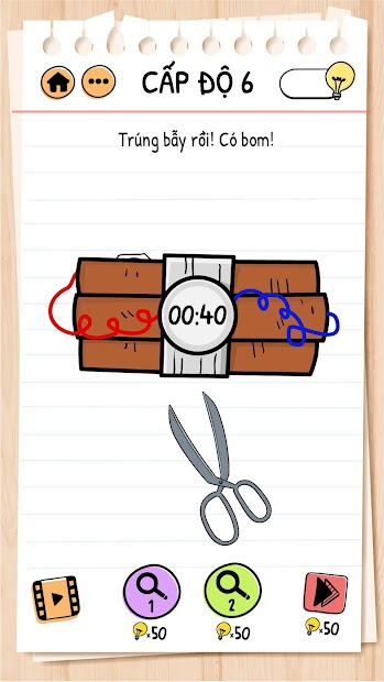 Screenshots Tải Brain Test 2: Game đố vui mưu mẹo & hack não