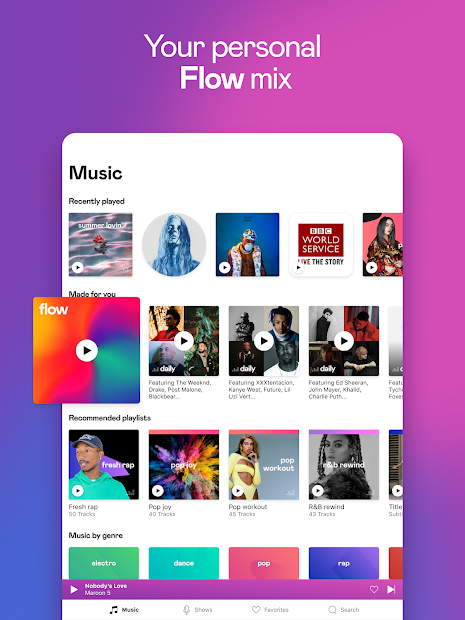 Screenshots Deezer: Thế giới âm nhạc trong tầm tay của bạn