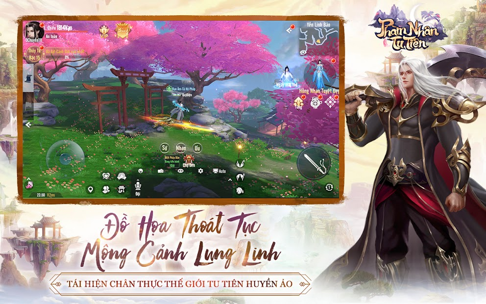 Screenshots Phàm Nhân Tu Tiên 3D - Funtap: Game nhập vai 3D chuẩn nguyên tác