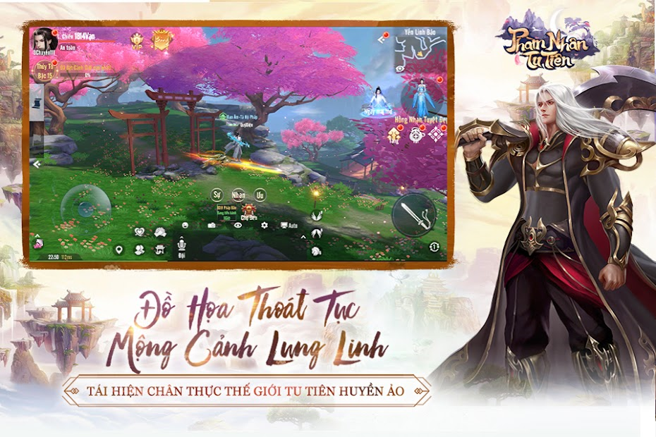 Screenshots Phàm Nhân Tu Tiên 3D - Funtap: Game nhập vai 3D chuẩn nguyên tác